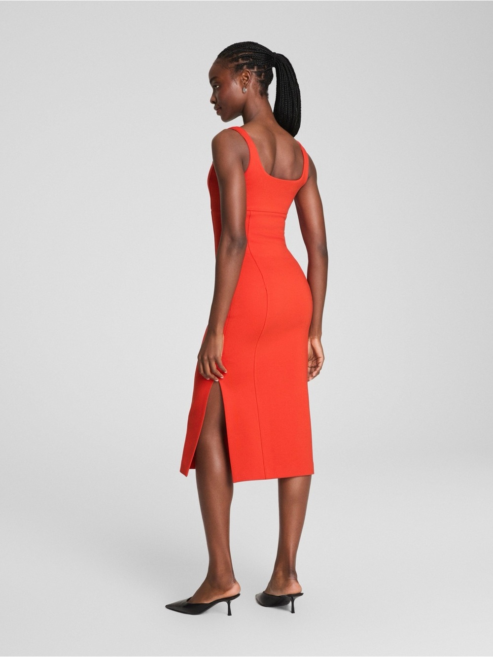SPANX Shape Ponte Midi Dress - Picture 2 of 9